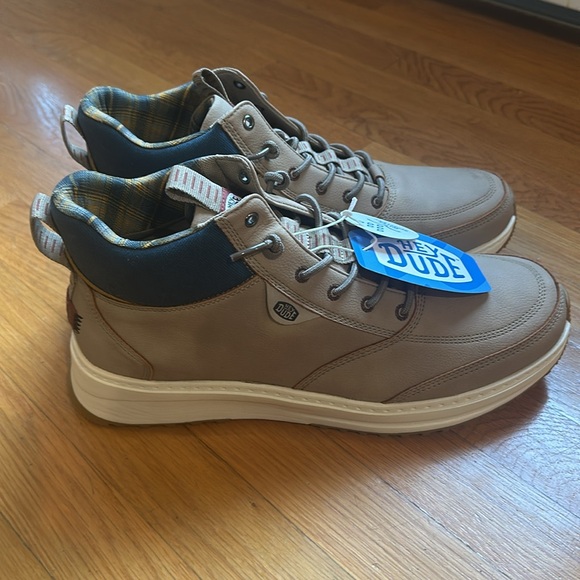 Hey dude - Tahoe classic - taupe grey size 13 NWT - Picture 3 of 5